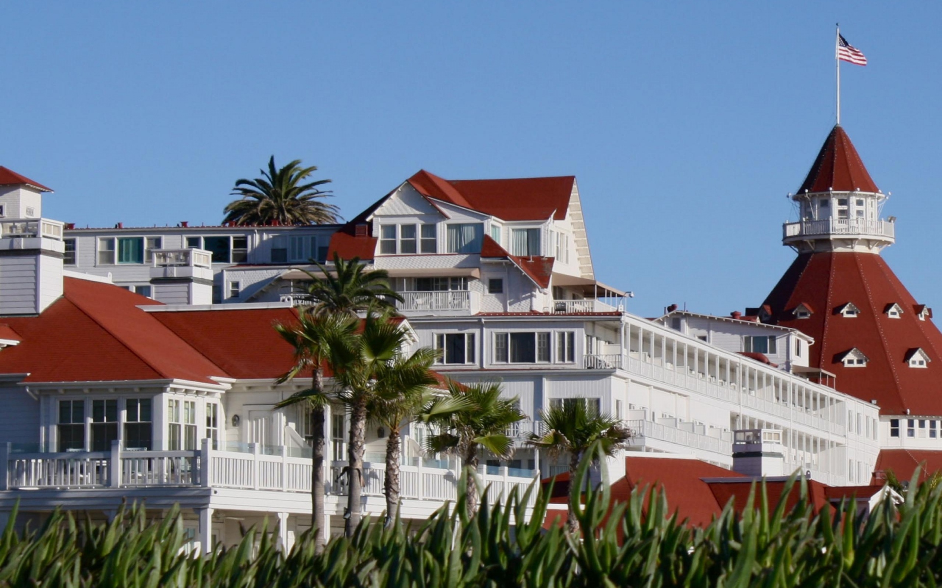 Картинки Отель del coronado, Сан Диего, Калифорния, Соединенные Штаты Америки фото и обои на рабочий стол
