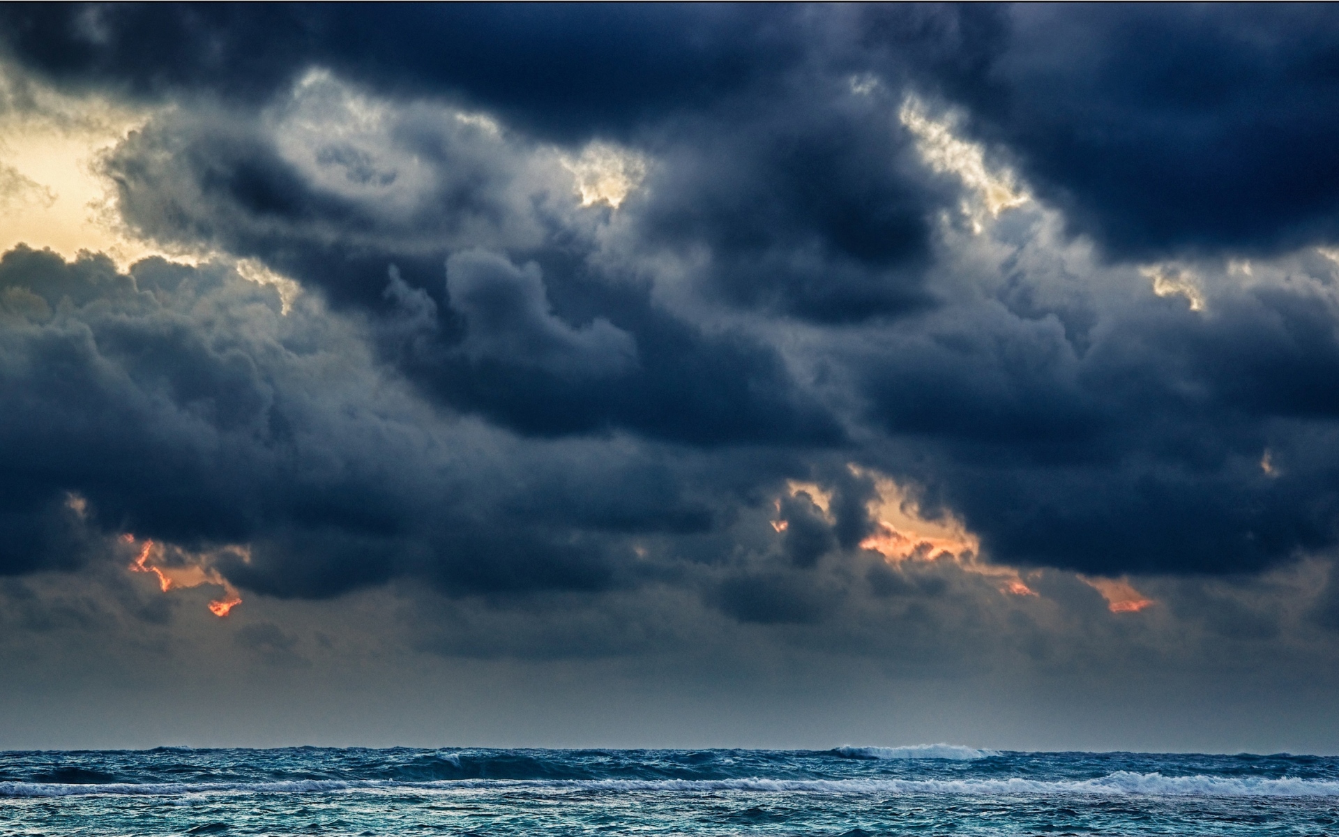 Картинки Облака, море, буря, мрачные, тяжелые, элементы фото и обои на рабочий стол
