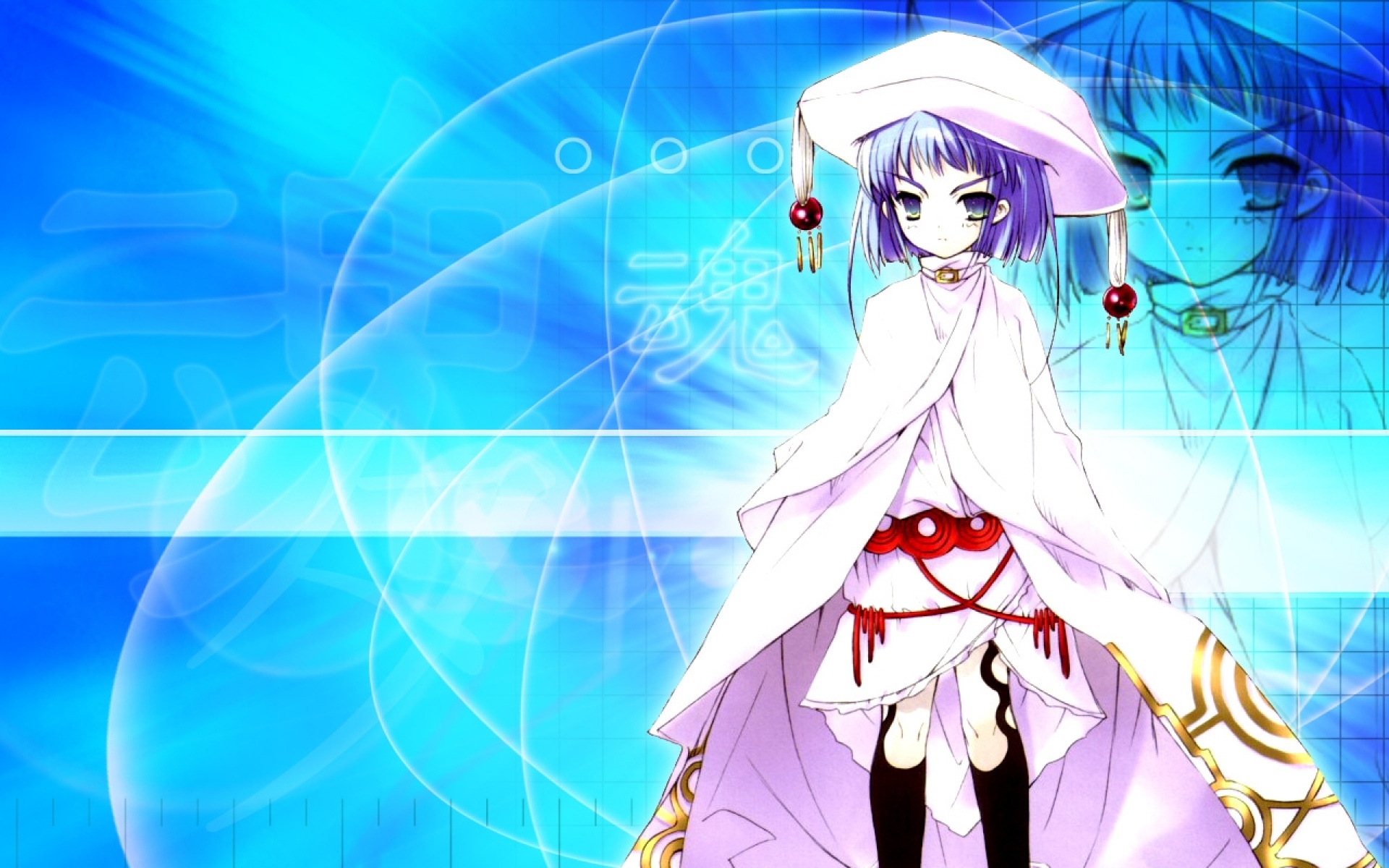 Картинки Shakugan no shana hecate, девушка, платье, космос фото и обои на рабочий стол