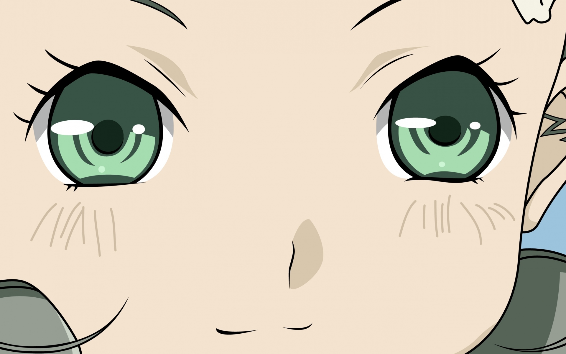 Картинки Kanaria, rozen maiden, девушка, крупный план, улыбка фото и обои на рабочий стол