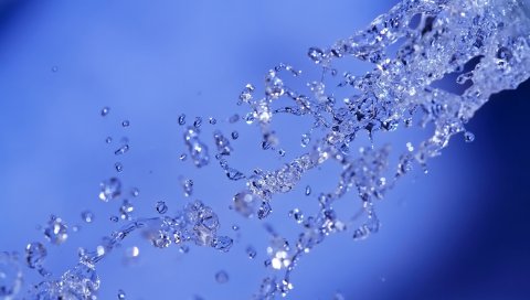 Спрей, вода, капли, всплеск