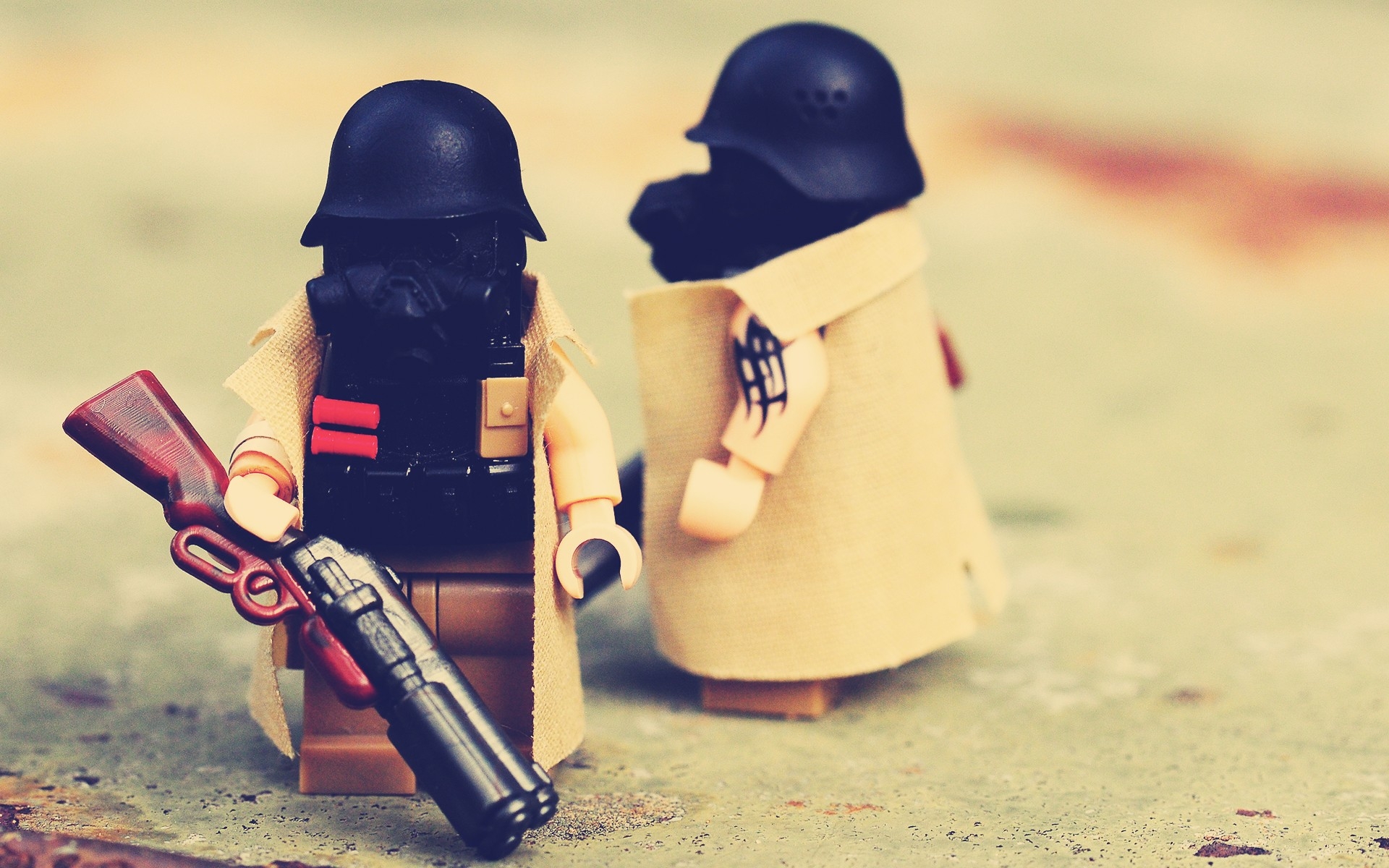 Лего бандиты с оружием