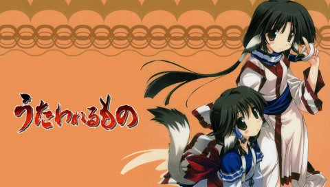 Utawarerumono, девочки, уши, хвост