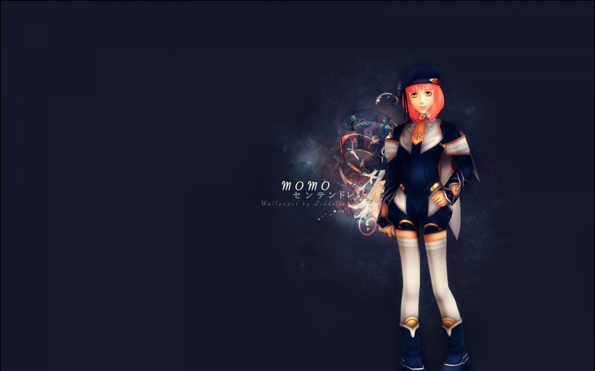 Картинки Xenosaga, девушка, чулки, сапоги, улыбка фото и обои на рабочий стол