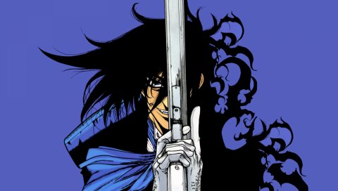Hellsing, мальчик, оружие, перчатки