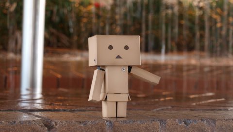 Danboard, коробки, робот,