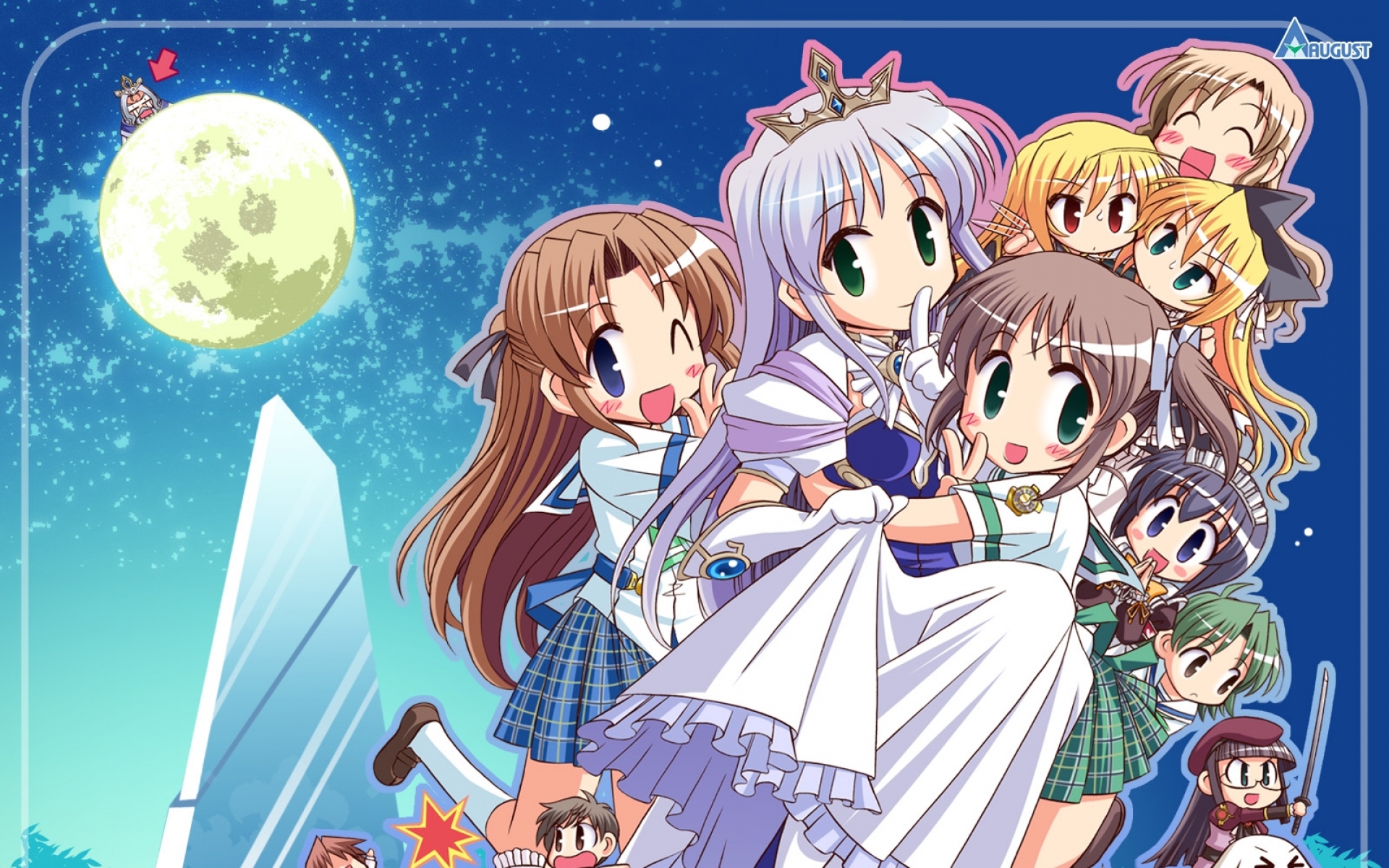 Картинки Feena fam earthlight, asagiri mai, мультфильм, веселье фото и обои на рабочий стол