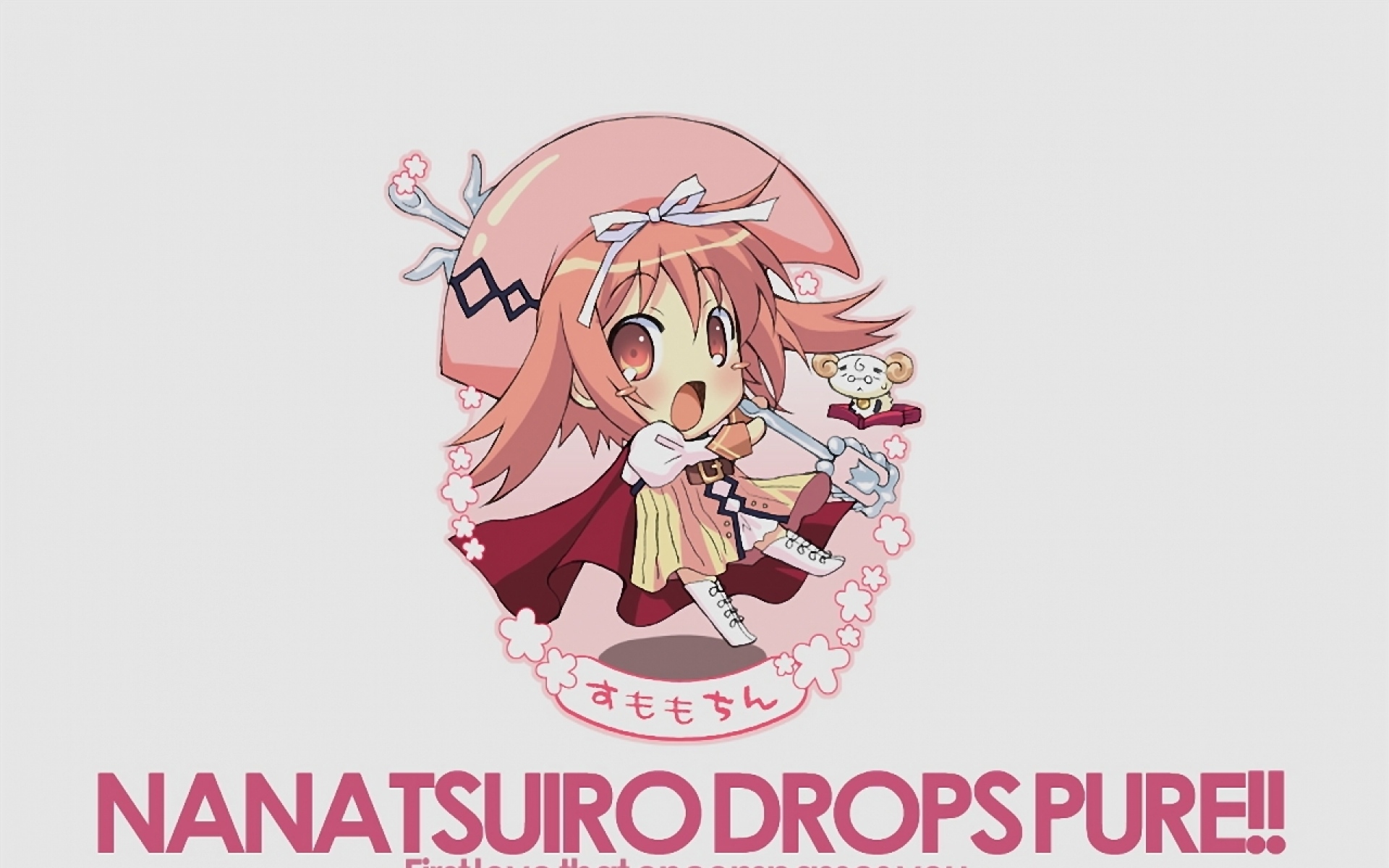 Картинки Akihime sumomo, нанацуиро капли, девушка, открытый рот, эмоции фото и обои на рабочий стол