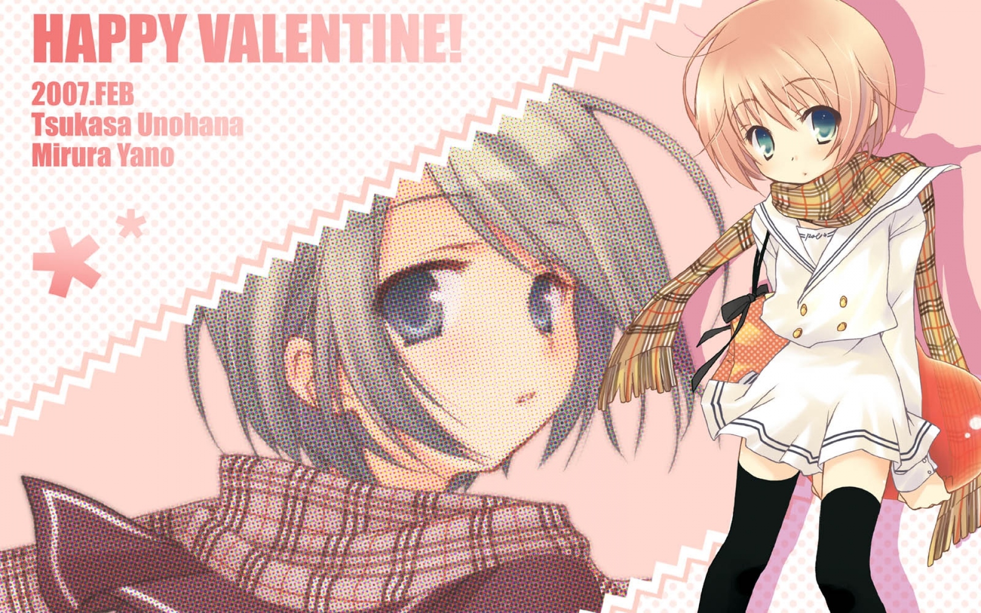 Картинки Tagme valentine, девушка, шарф, фото и обои на рабочий стол