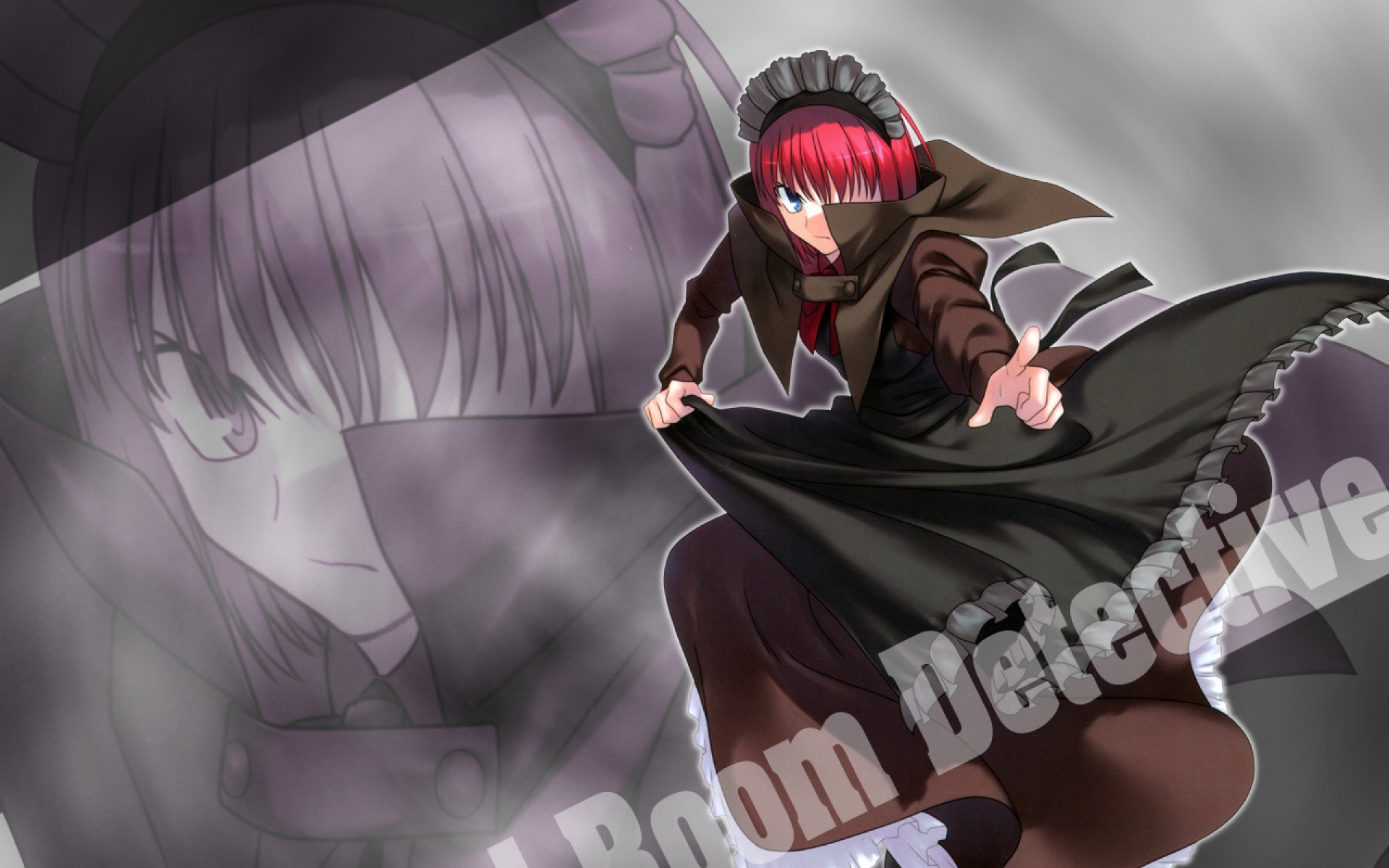 Картинки Shingetsutan tsukihime, девушка, челки, движение фото и обои на рабочий стол