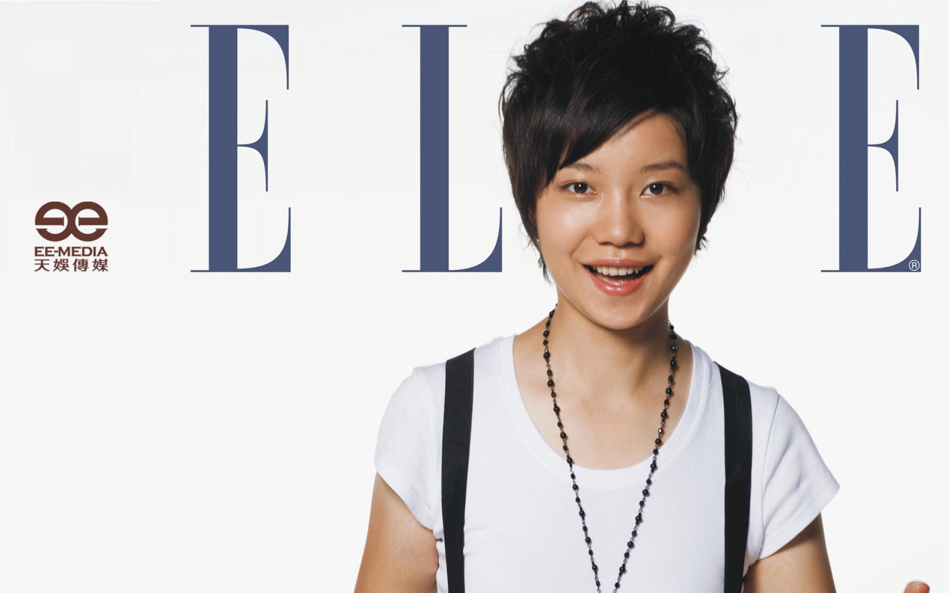 Картинки Elle, известный журнал, модель, улыбка фото и обои на рабочий стол