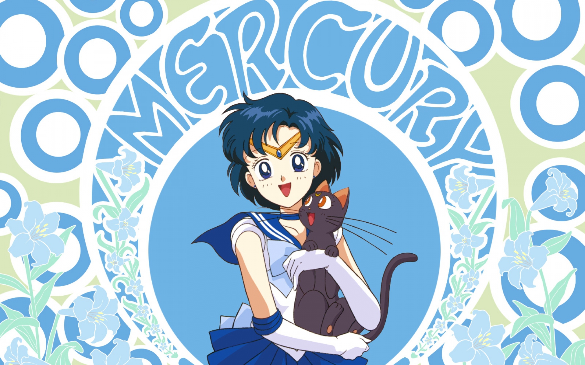 Картинки Луна, ami sailor moon, девушка, радость, кошка фото и обои на рабочий стол