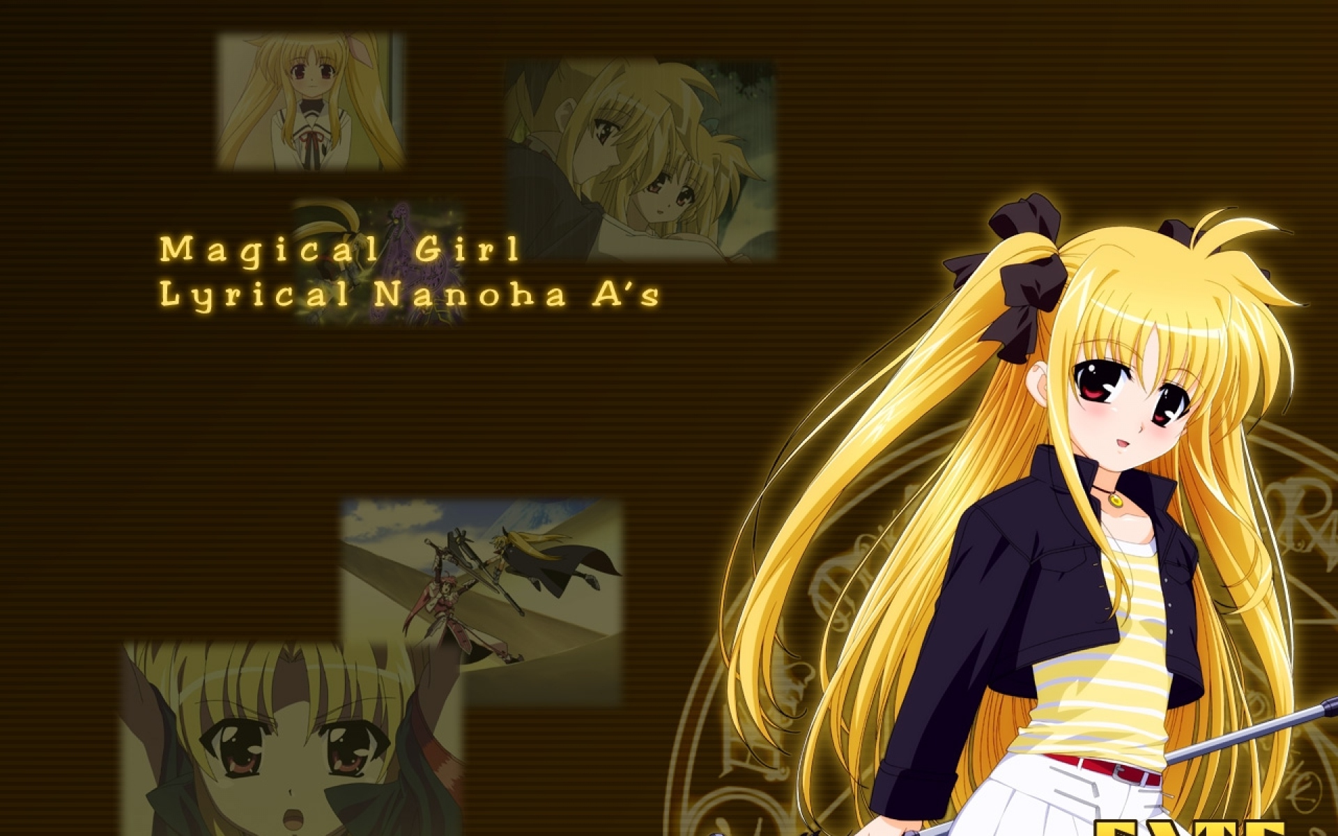 Картинки Судьба testarossa mahou shoujo, девушка, блондинка, длинные волосы фото и обои на рабочий стол