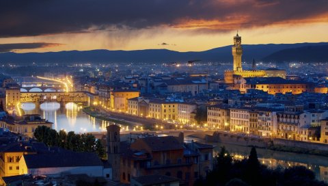 Ponte vecchio, florence, italy,