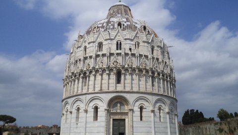 Piazza dei miracoli, италия, цемент, плитка