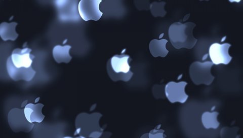 Apple, Mac, бренд, логотип, набор, свет