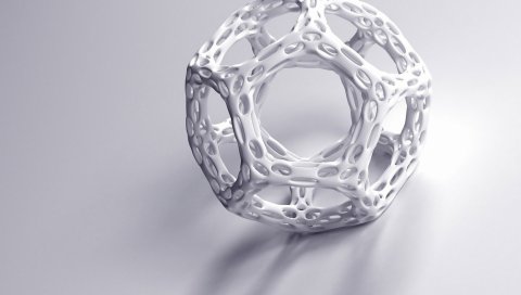 Фигура, пластик, свет, спираль