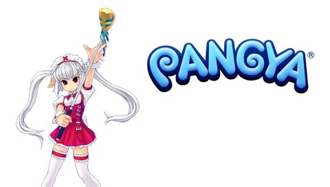 Pangya, девушка, жест, поза, чулки