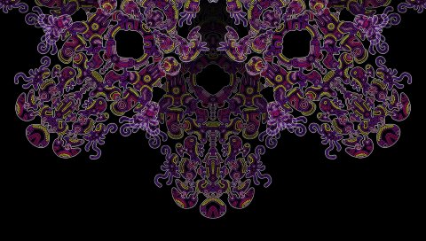 Абстракция, узор, свет, цвет