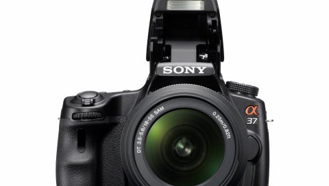 Sony alpha a37k, цифровая, slr-камера, объектив