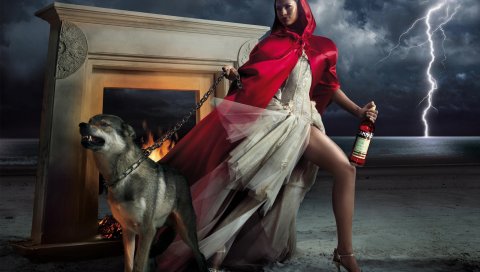 Campari, eva mendes, девушка,