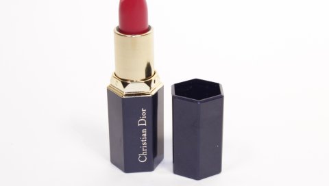 Dior, помада, красный
