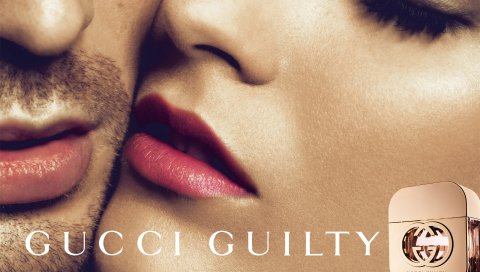Gucci виновный, парень, девушка, прикосновение, парфюм