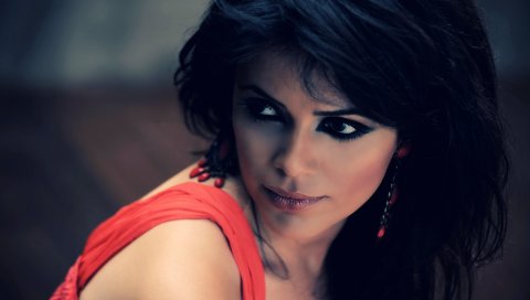 Yasmin levy, брюнетка, глаза, лицо, темные