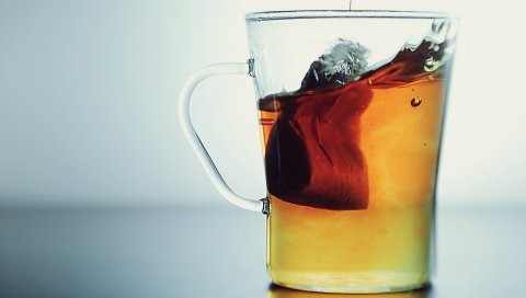 Стекло, прозрачный, чай, упаковка