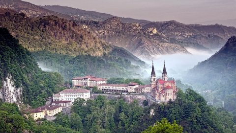 Covadonga, spain,