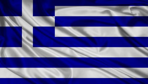 Флаг, символы, цвета, материалы, полосы, греция