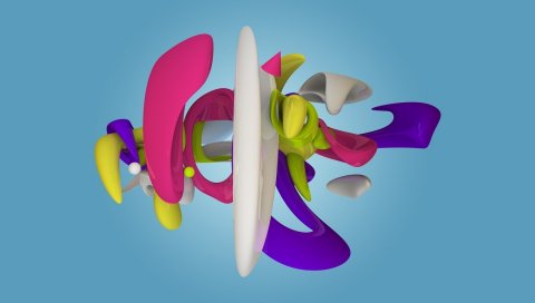 Фигура, разноцветная, форма