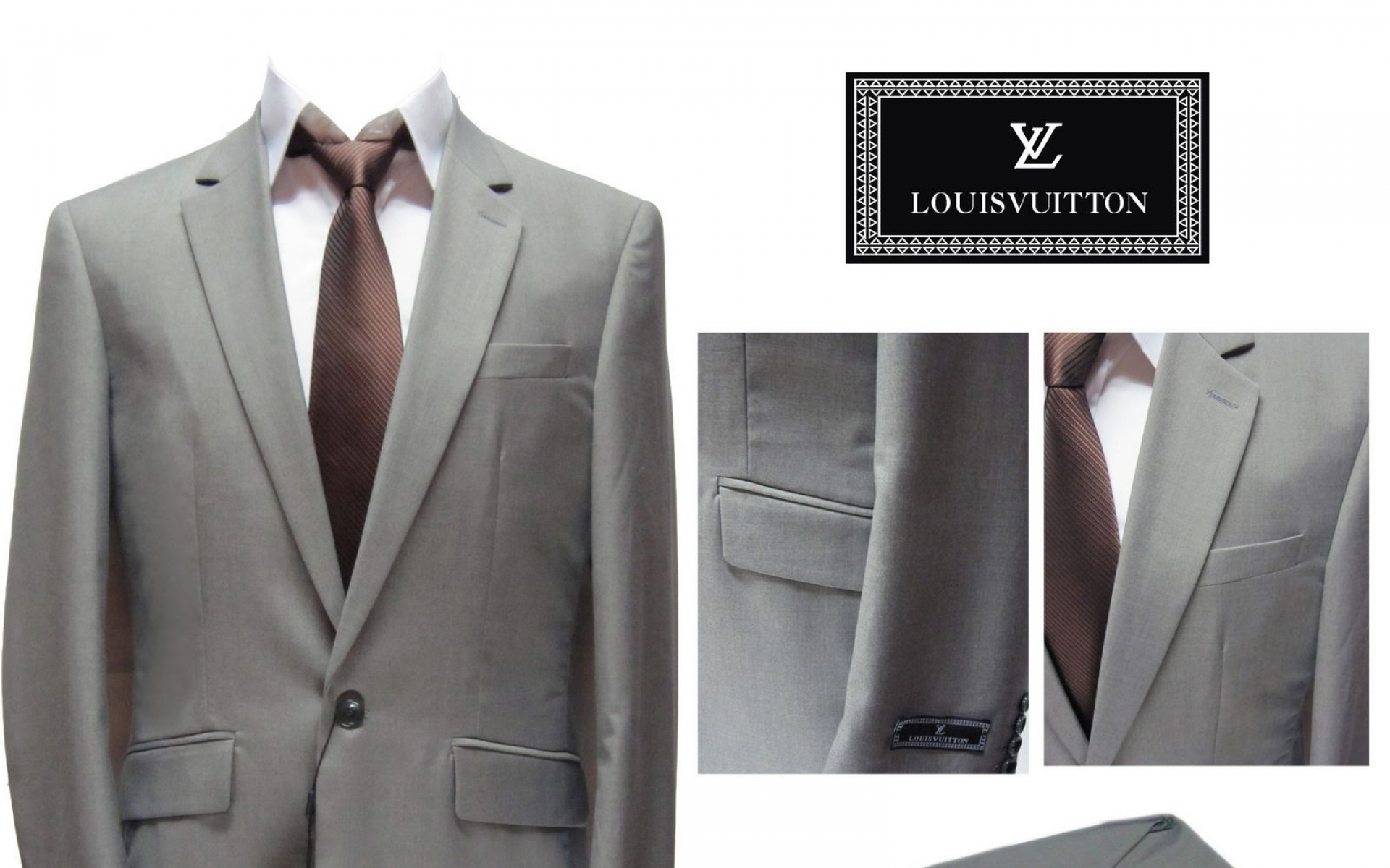 Картинки Louis vuitton, мужской костюм, пальто, галстук, рубашка фото и обои на рабочий стол