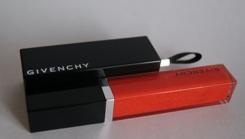 Givenchy, блеск для губ, яркий цвет