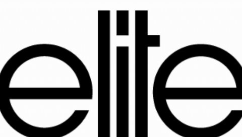 Элита, логотип, черный белый