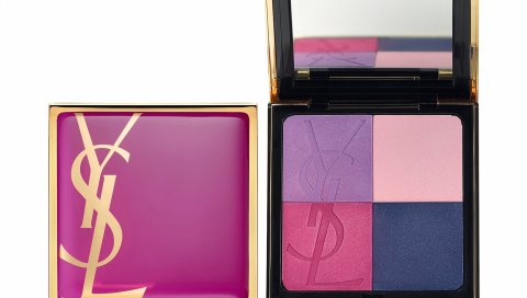 Yves saint laurent, палитра, тени для век