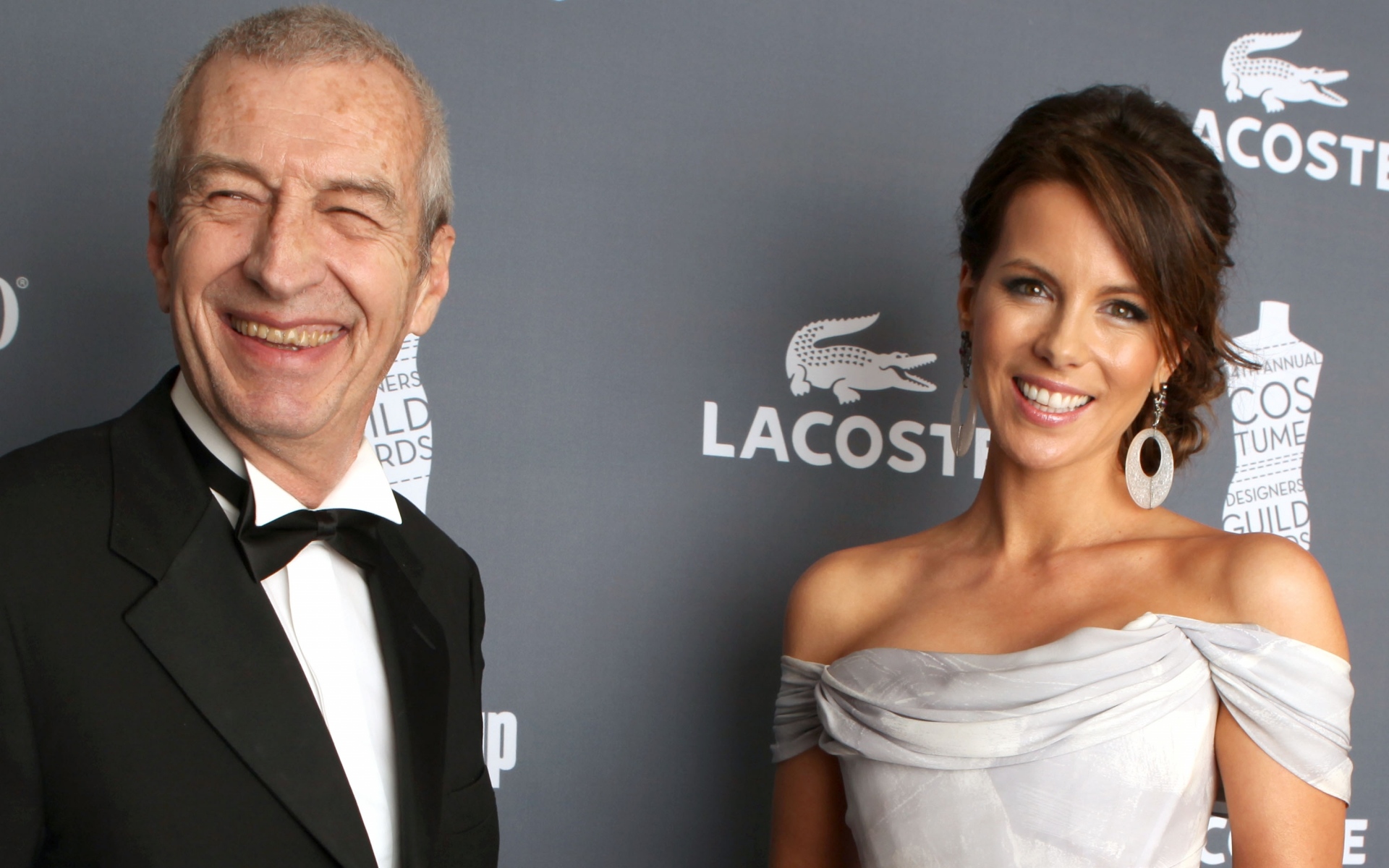 Картинки Michel lacoste, kate beckinsdale, хрустальный крокодил фото и обои на рабочий стол