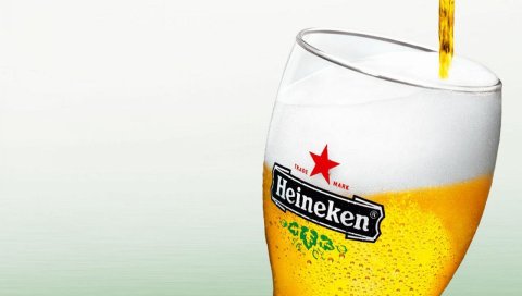Heineken, пиво, пена, вкус