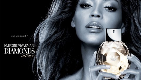 Emporio armani, бриллианты интенсивные, beyonce, страсть, глубокие, экстремально-женские,