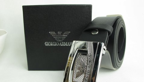 Armani, пояс, стильный, черный