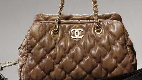 Chanel, бежевый мешок, стиль, классический