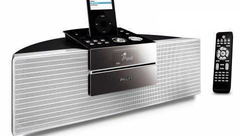 Ipod, philips, колонки, консоль, технология, музыка, качество, звук