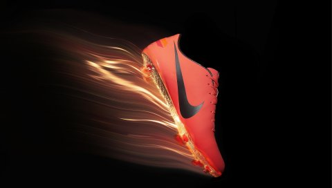 Nike mercurial, сапоги, футбол, огонь