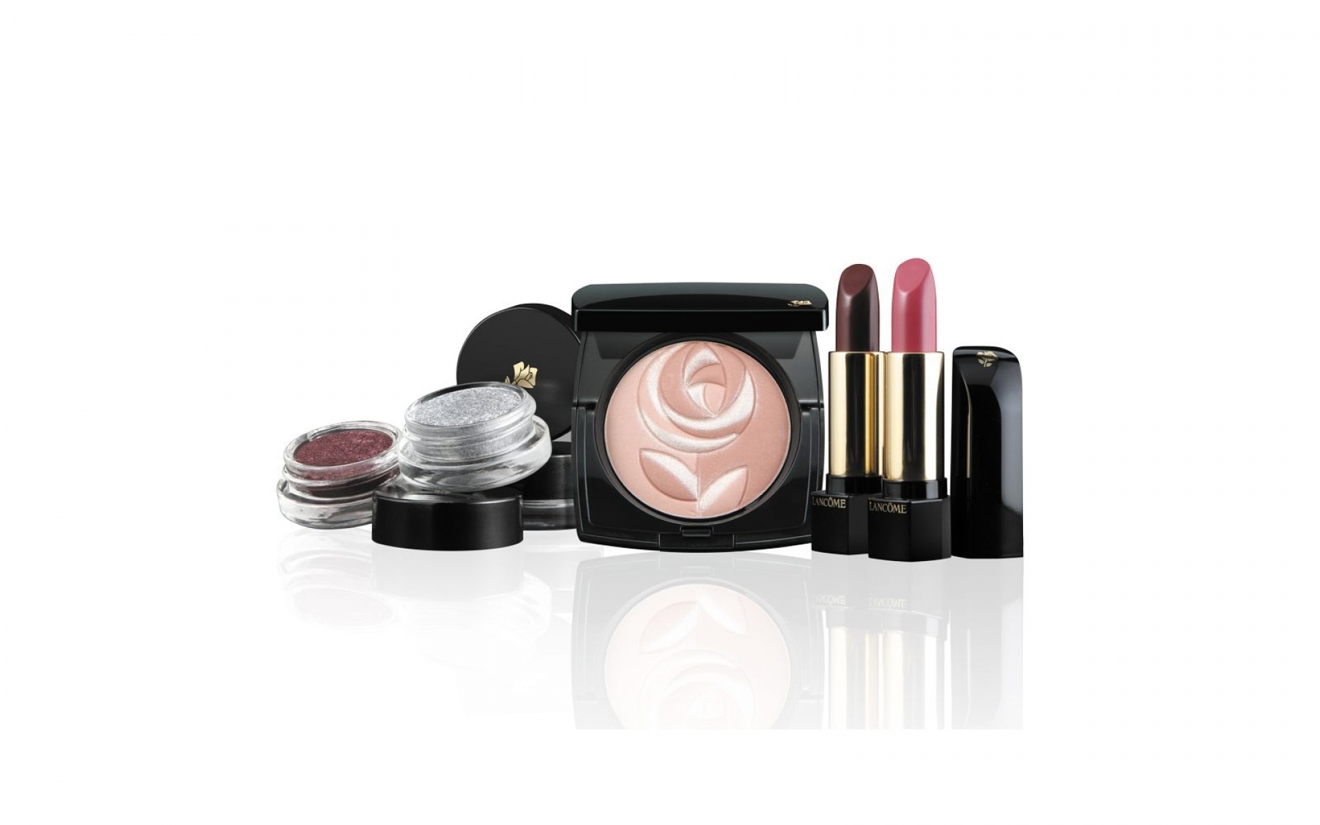 Картинки Lancome, макияж, тени для век, губная помада фото и обои на рабочий стол