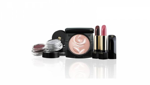 Lancome, макияж, тени для век, губная помада