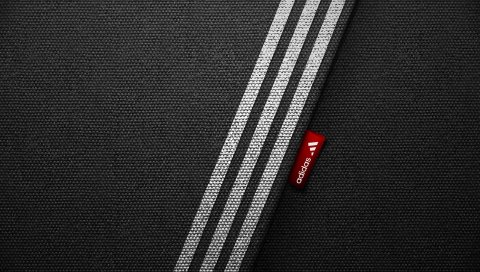 Adidas, бренд, логотип, спорт, минимализм