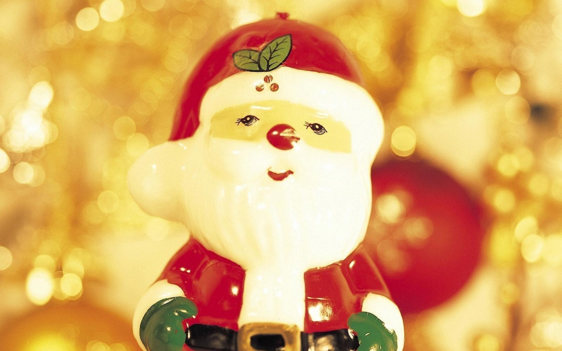 Картинки Санта-Клаус, игрушка, Рождество, праздник, макро фото и обои на рабочий стол