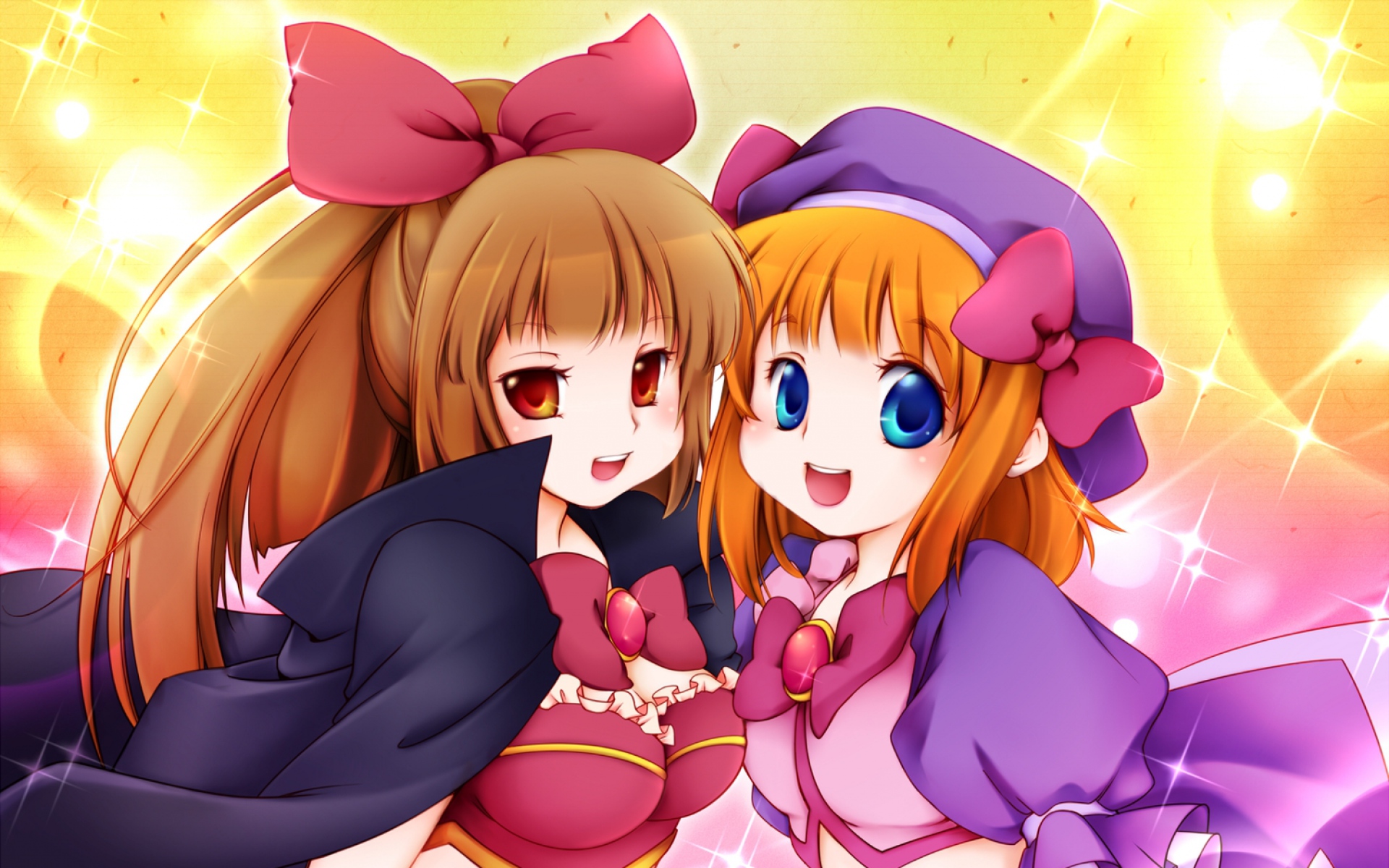 Картинки Eva, beatrice, umineko no naku koro ni, ushiromiya ro, girls, cute, smile фото и обои на рабочий стол