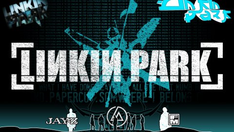 Музыка, логотип, linkin park, lp