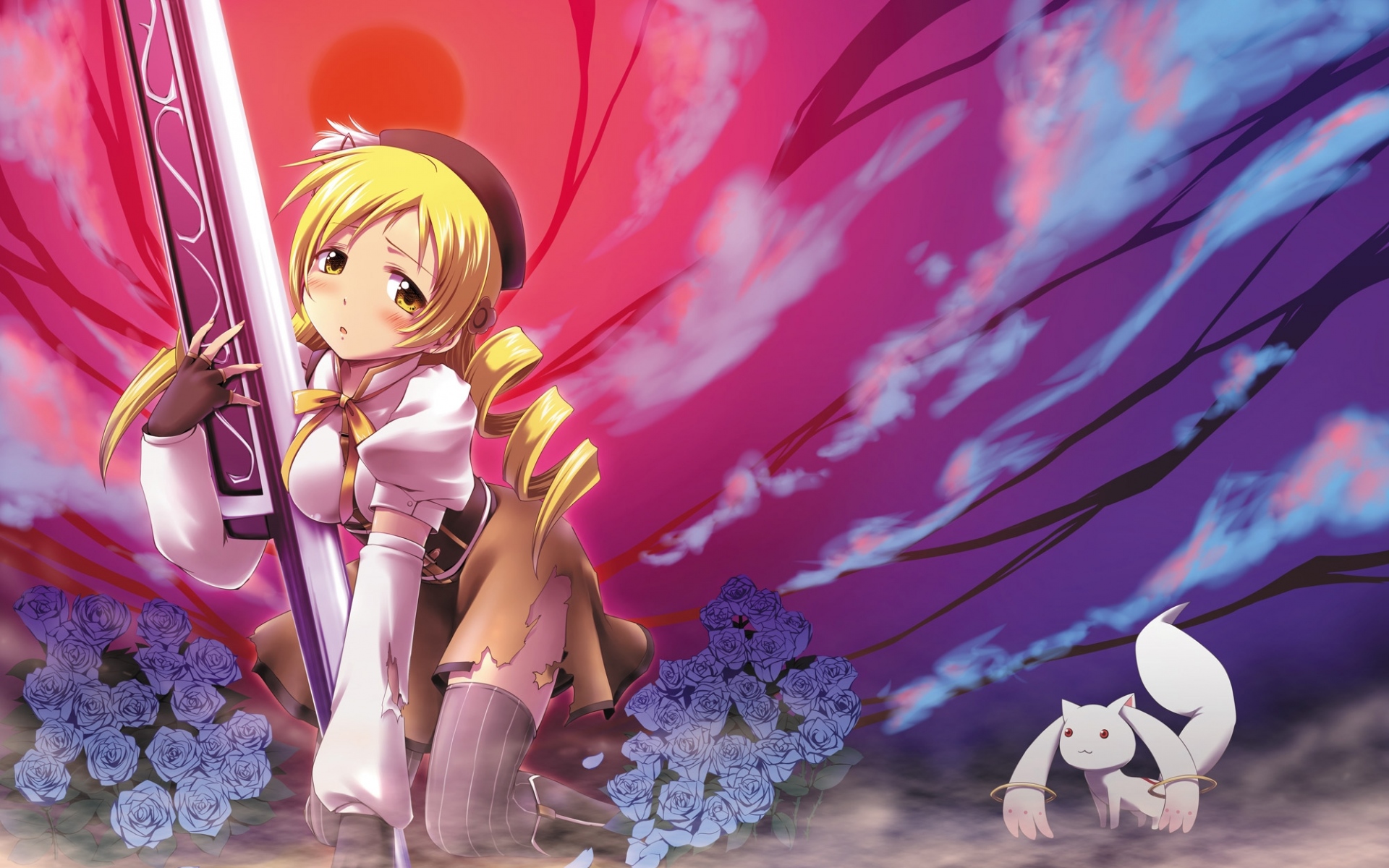 Картинки Mahou shoujo madoka magica, девушка, фото и обои на рабочий стол